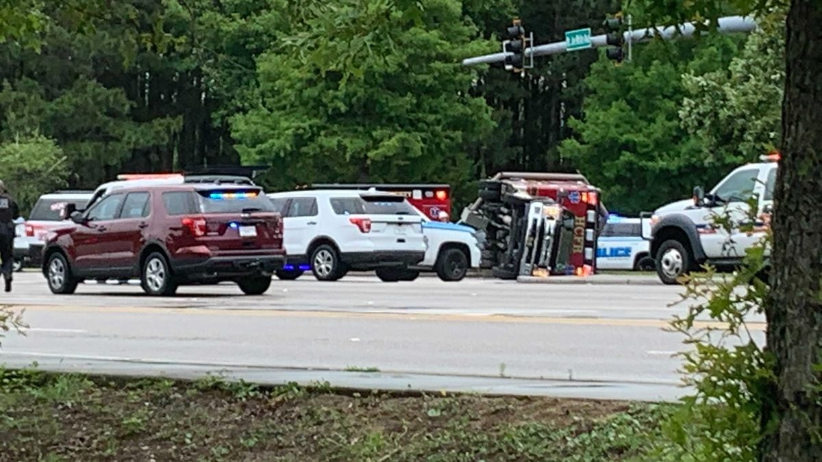 An ambulance was involved in a crash Monday in Myrtle Beach, police said.