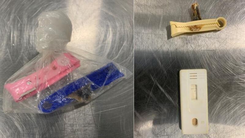 U.S. Customs and Border Protection found two umbilical cords a month apart in luggage coming...