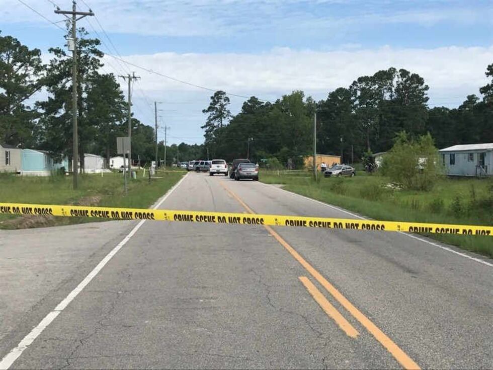 The scene of the fatal shooting. (Source: HCPD)