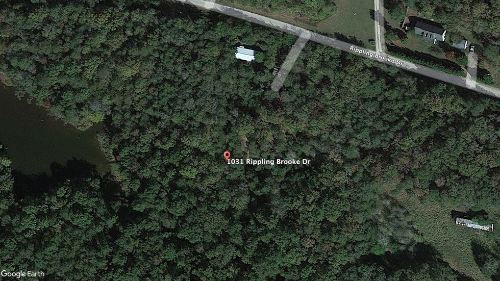 Aerial view of Chester, SC property owned by Rex Heuermann, suspected Long Island serial killer