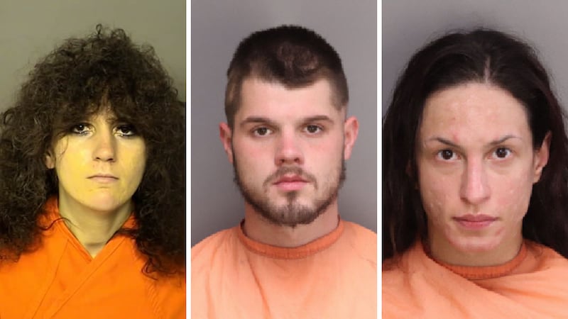 Left to Right: Ashley Rom, Tyler Santaniello, Krystal Jaworski