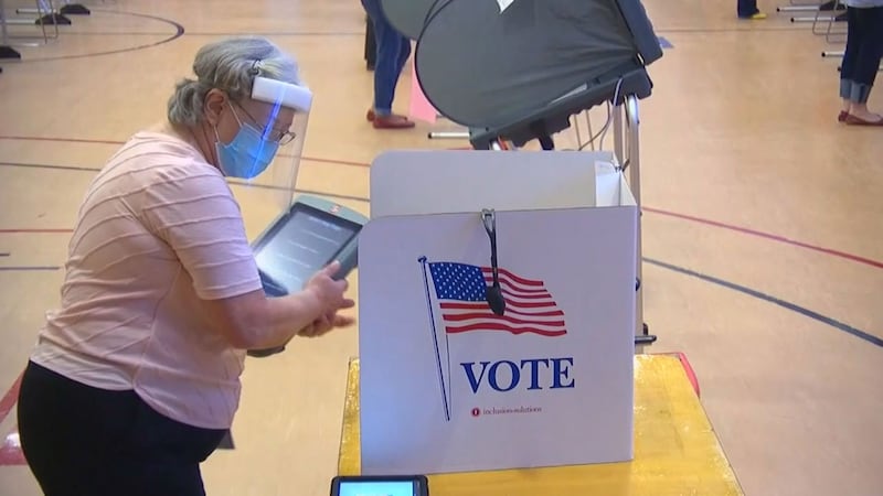 The South Carolina Election Commission handbook says that poll watchers are certified by the...