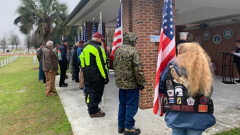 Unclaimed veterans laid to rest at Florence National Cemetary (Source: WMBF)