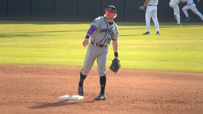 Matt McDermott warming up prior to the Chants' game against Virginia on June 3.