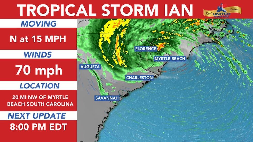 Tropical Storm Danny makes South Carolina coastal landfall - The Coastland Times
