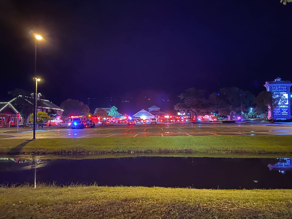 Multiple units responded to the scene