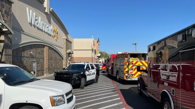 Police responded to a call about a possible shoplifter at a Walmart in Buckeye, just west of...