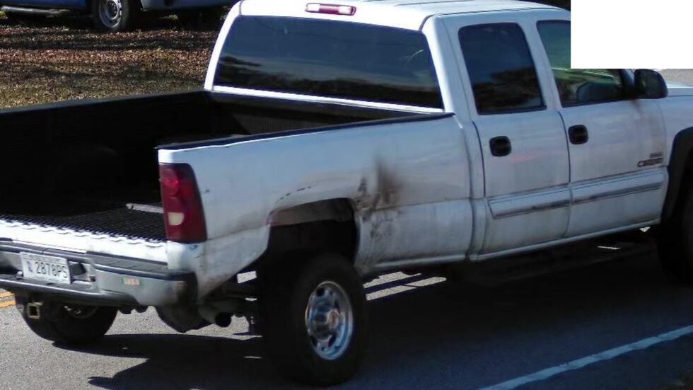 A picture of the truck provided by the Loris Police Department