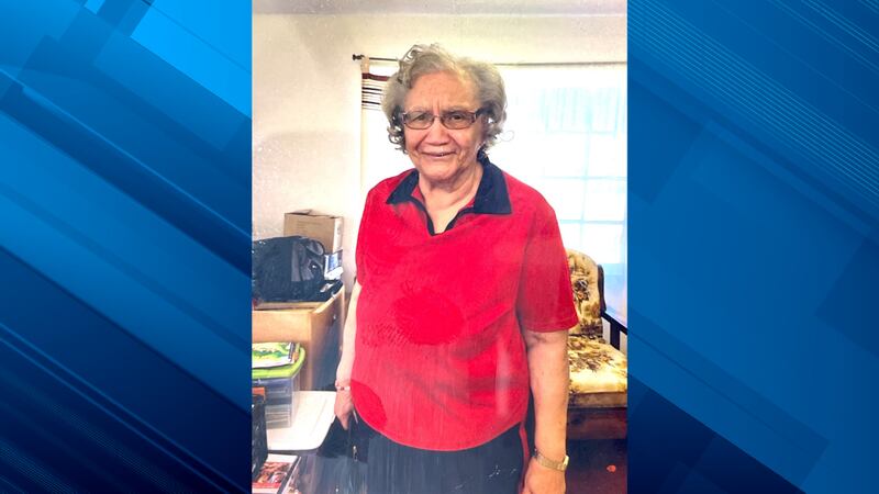 Virginia Martin, 82, was last seen Monday at her home on Bluff Road.