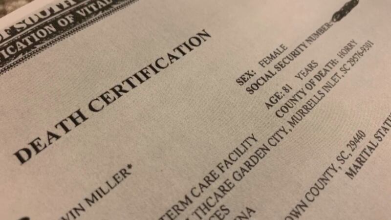 A Grand Strand family found COVID-19 listed as the cause of their mother's death - something...