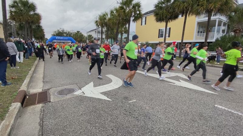 Before hitting the Thanksgiving table, runners hit the pavement in the 13th Annual Surfside...