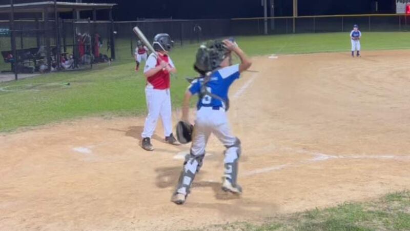 The North Charleston recreation Royals and Angels baseball game that was interrupted by...
