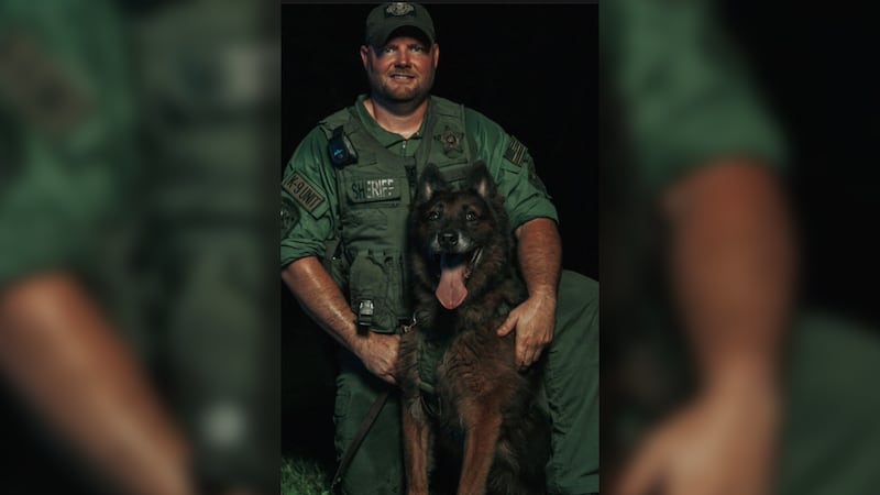 Atos was paired with Sgt. Jonathan Presson throughout his entire career.