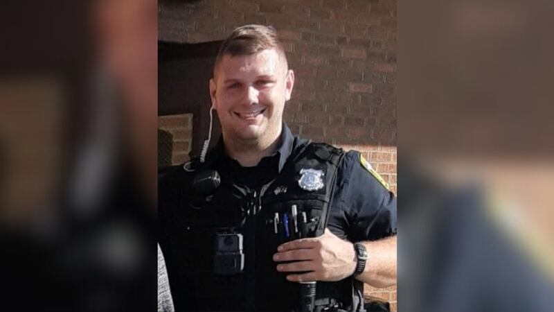 Police in Ohio said an officer was shot and killed in an ambush Saturday night.