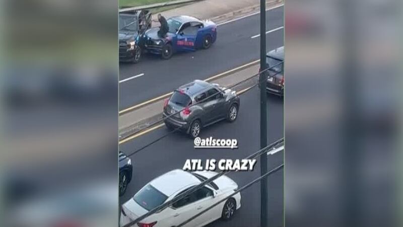 Driver arrested during illegal street activity in Midtown Atlanta.
