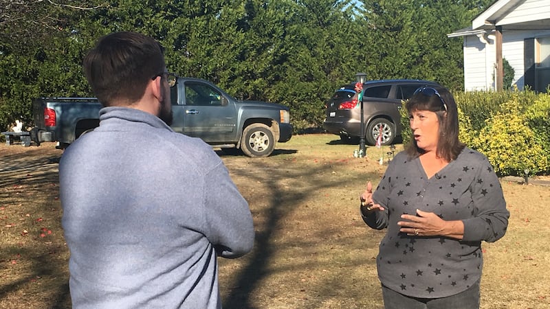Donna Dent speaks with WBTV's chief investigative reporter Nick Ochsner regarding an affidavit...