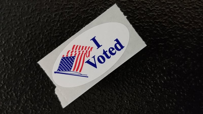 "I Voted" sticker