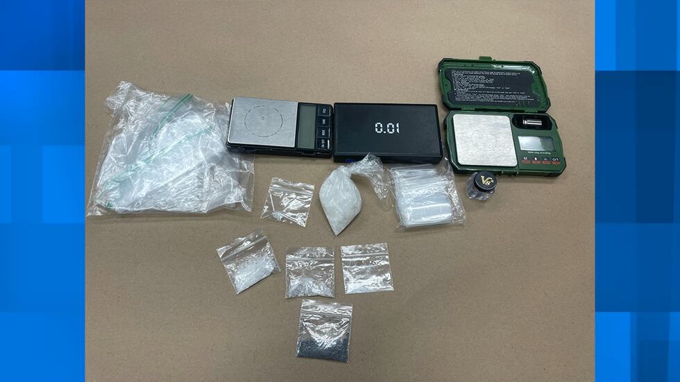 Deputies located quantities of suspected methamphetamine and fentanyl along with digital...