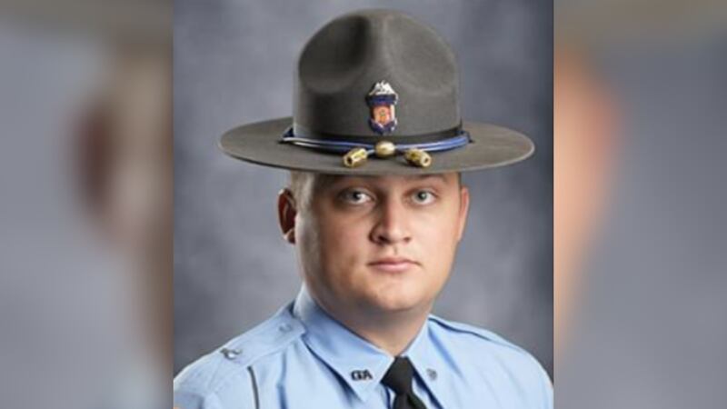 GSP trooper Chase Redner  died after being struck by a vehicle during a crash investigation...