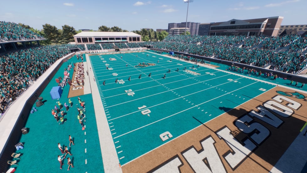 Coastal Carolina's Brooks Stadium in EA Sports College Football 25