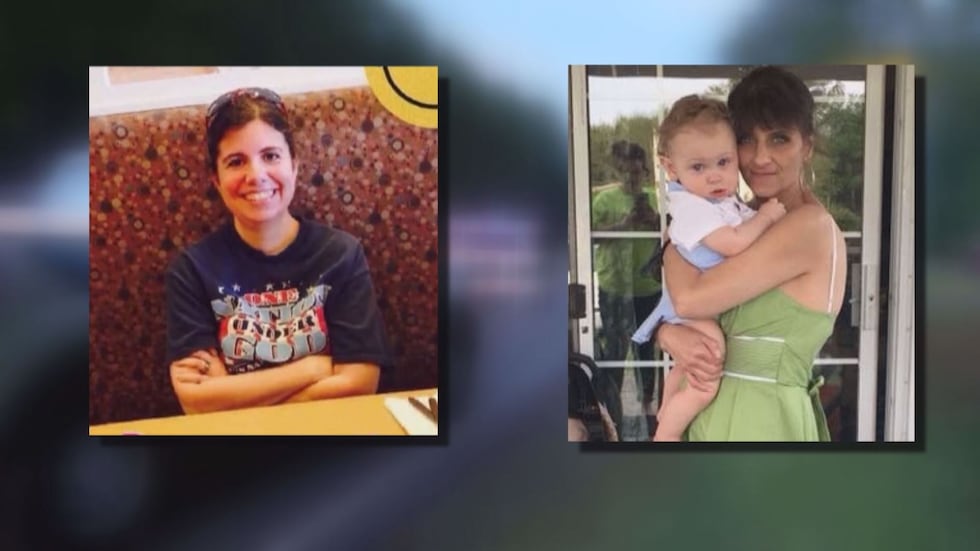 Nicolette Green (left) and Wendy Newton passed away in an HCSO van in September 2018.