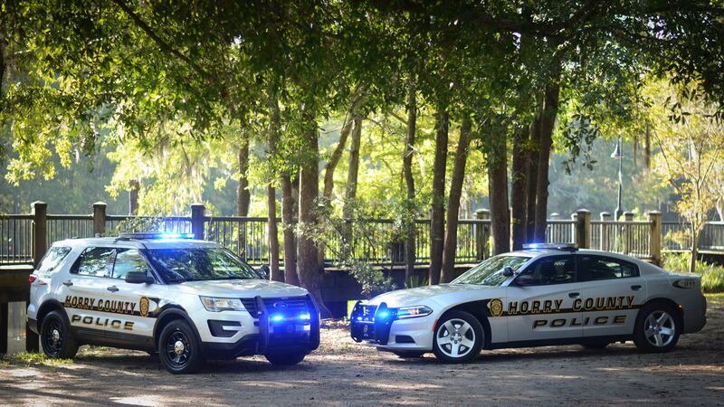Horry County Police Department vehicles