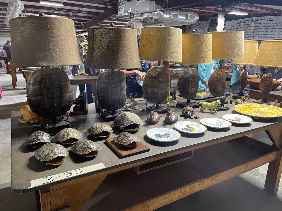 Items from the Murdaugh family's Moselle home that are up for auction at Liberty Auction in...