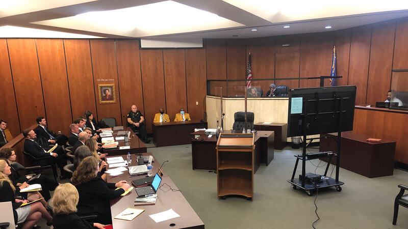 The Richland County Circuit Court hears an abortion ban injunction request on July 26, 2022.