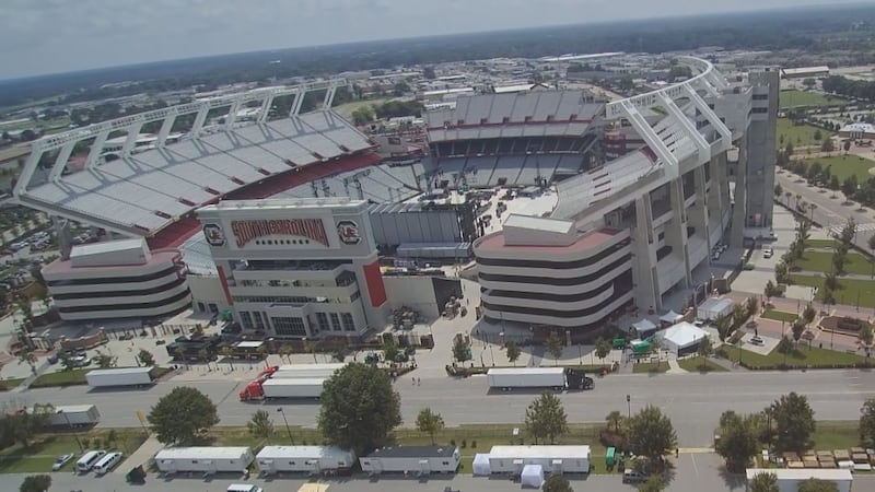 Normally, about 80,000 fans would be packing into Williams-Brice Stadium for a game, but not...