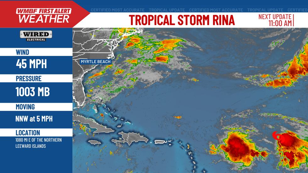 Rina continues to pose no threat to the United States.